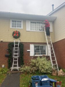 We Do the Work So You Can Be Safe holiday lighting article